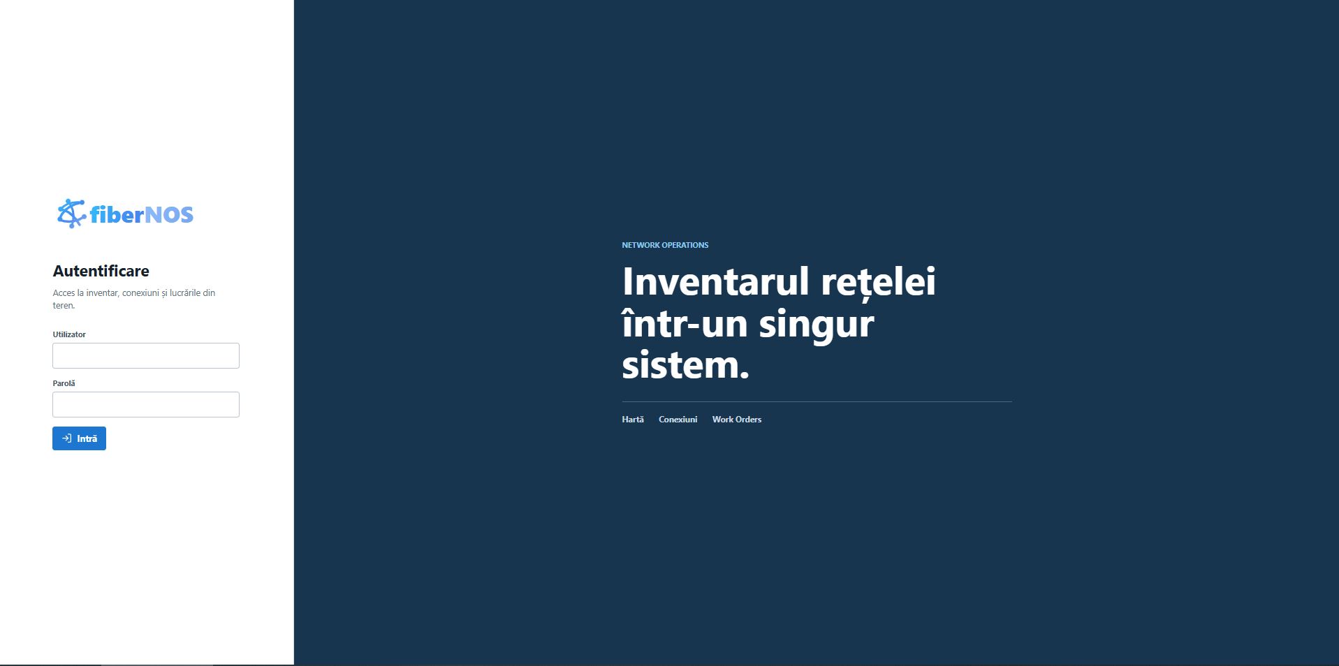 Autentificare screenshot